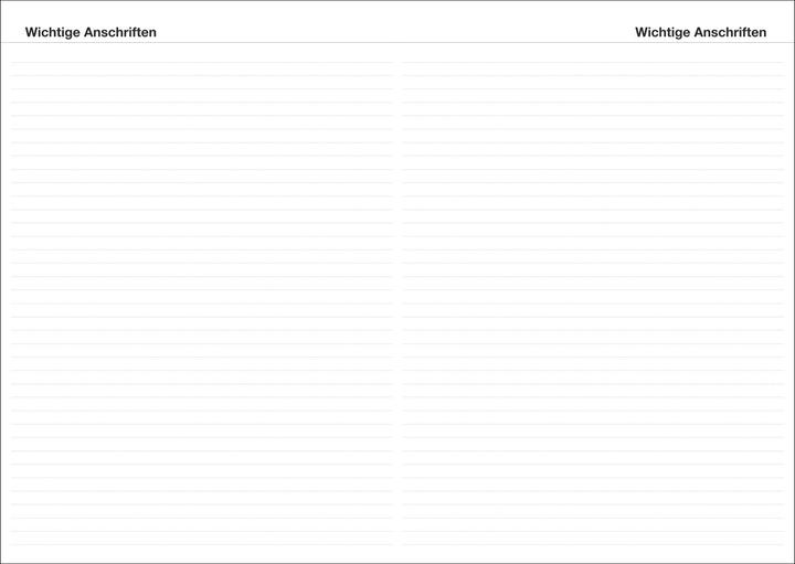 Image du produit Terminer A5, Struktur rot 2026 (A5, 1 semaine / 2 pages)