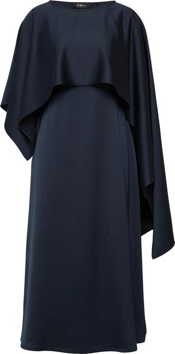 Actual product image S.Oliver Kleid Kurzes Satinkleid mit abnehmbarem Schulterteil (38)