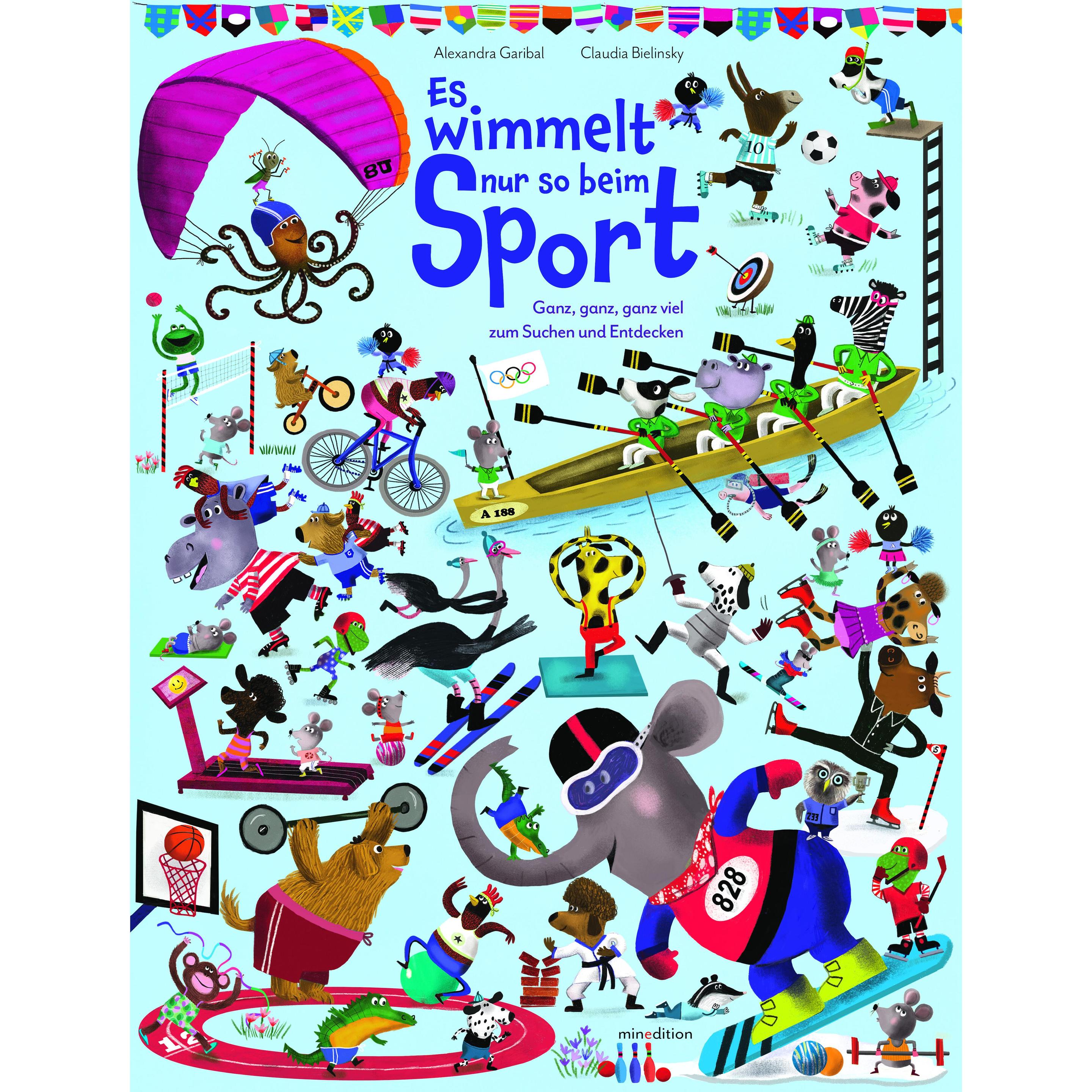 Es wimmelt nur so...beim Sport, Kinderbücher von Alexandra Garibal