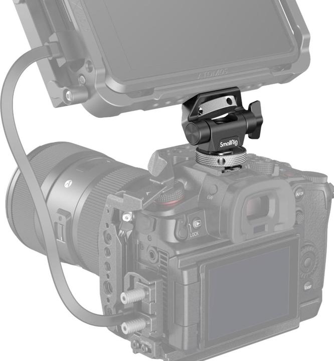 Produktbild SmallRig Swivel and Tilt Adjustable Monitor Mount with Cold Shoe Mount (Monitor Zubehör)