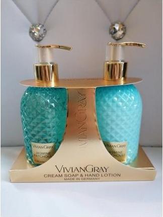Produktbild Vivian Gray Jasmine & Patchouli Hand Care Cosmetic Kit (Cream Soap & Hand Lotion) (L) (300 ml)