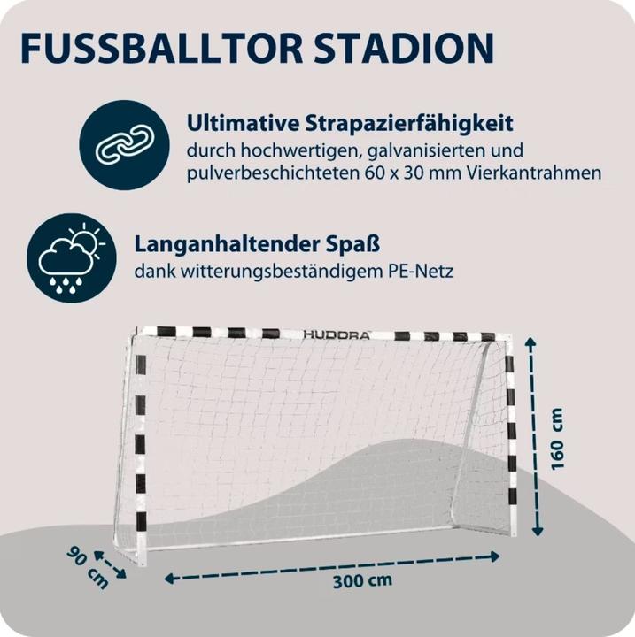 Produktbild Hudora Fussballtor Stadion