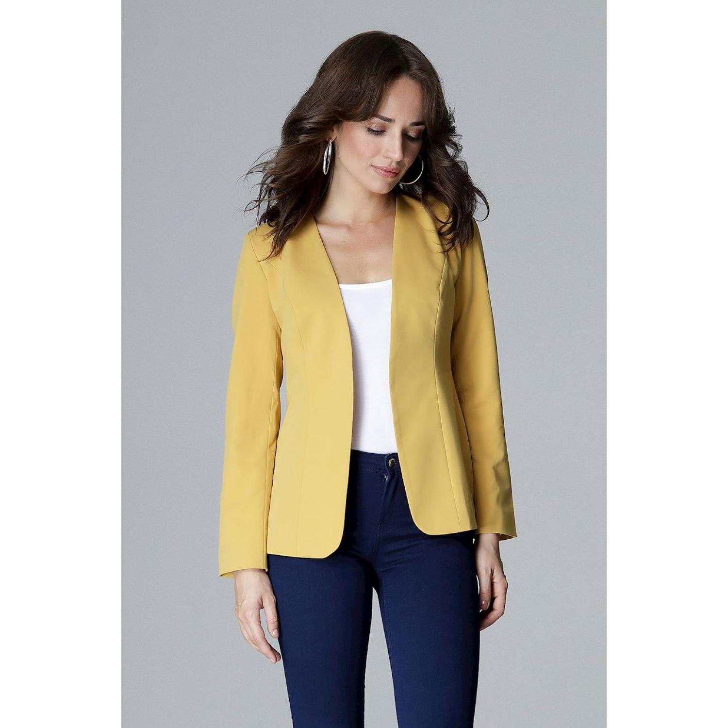 Thumbnail - Lenitif, Jacke, Jacke model (S), Gelb, S