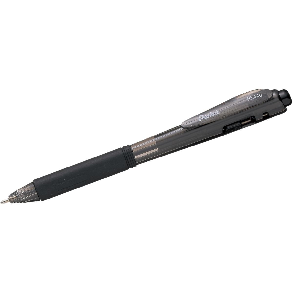 Pentel, Schreibstifte, Druckkugelschreiber WOW BK440, schwarz (Schwarz, 1 x)