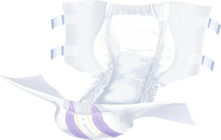 Produktbild Seni Plus Windelhosen M atmungsaktiv Hüftumfang 75-110cm 7 Tropfen (30 x, M)
