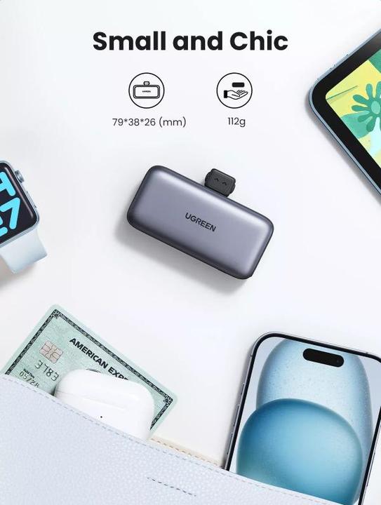 Productafbeelding Ugreen PB503 (5000 mAh, 22.50 W, 18.50 Wh)