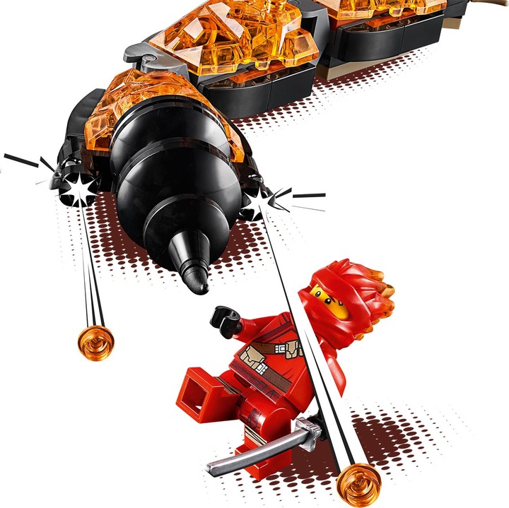 Produktbild LEGO Feuerschlange (70674, LEGO Ninjago)