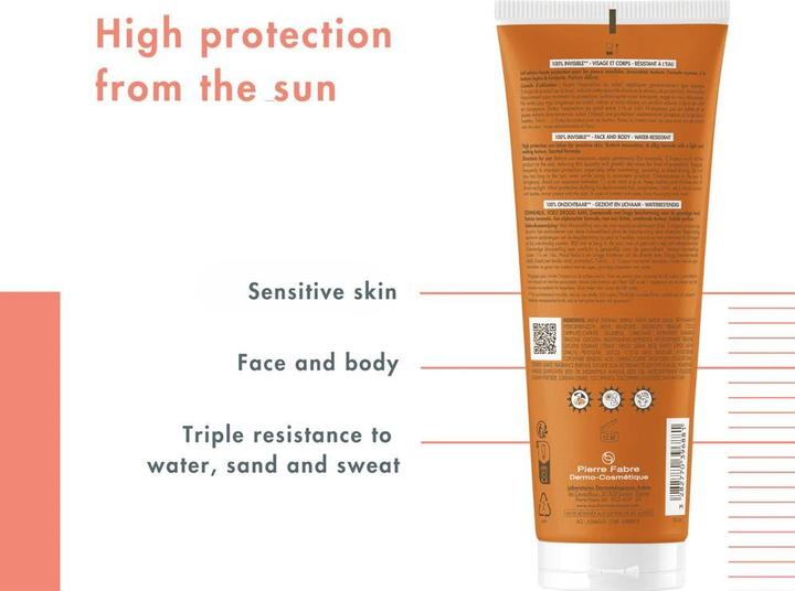 Actual product image Avène Sun milk (Suntan lotion, SPF 50, 250 ml)