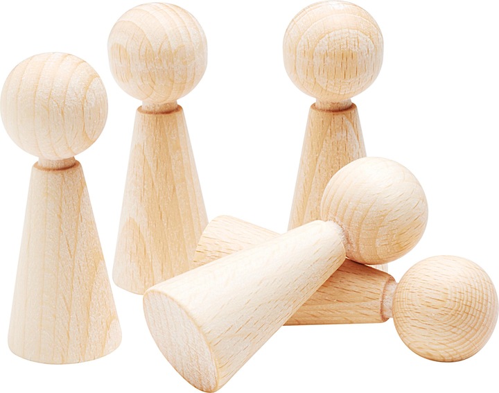 Actual product image VBS Figure cone approx. 25 x 60mm, 5 pcs.