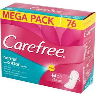 Thumbnail - Carefree, Binden, Cotton liners with cotton extract (L) (1 x, Slipeinlagen)