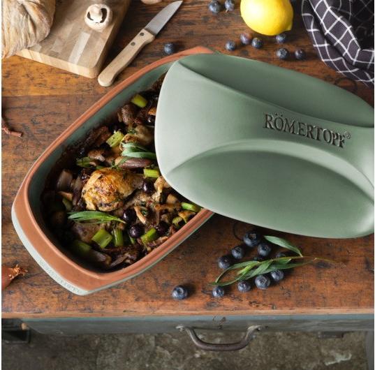 Produktbild Römertopf Bräter Culinario 4 Pers. grün (Bräter + Schmortopf)