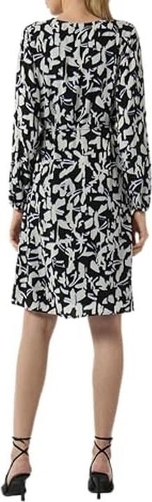 Image du produit Comma Kleid Gemustertes Midi-Kleid mit Faltenausschnitt (38)