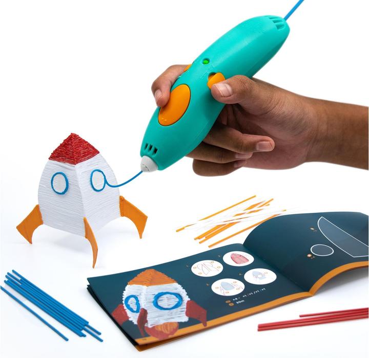 Actual product image 3Doodler Start PLUS 3D PRINTING PEN SPLUS 3D pen 0.77 mm Turquoise, Yellow