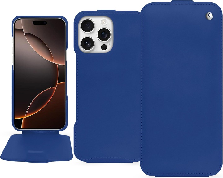 Actual product image Noreve Vertical leather shell (Apple iPhone 16 Pro)