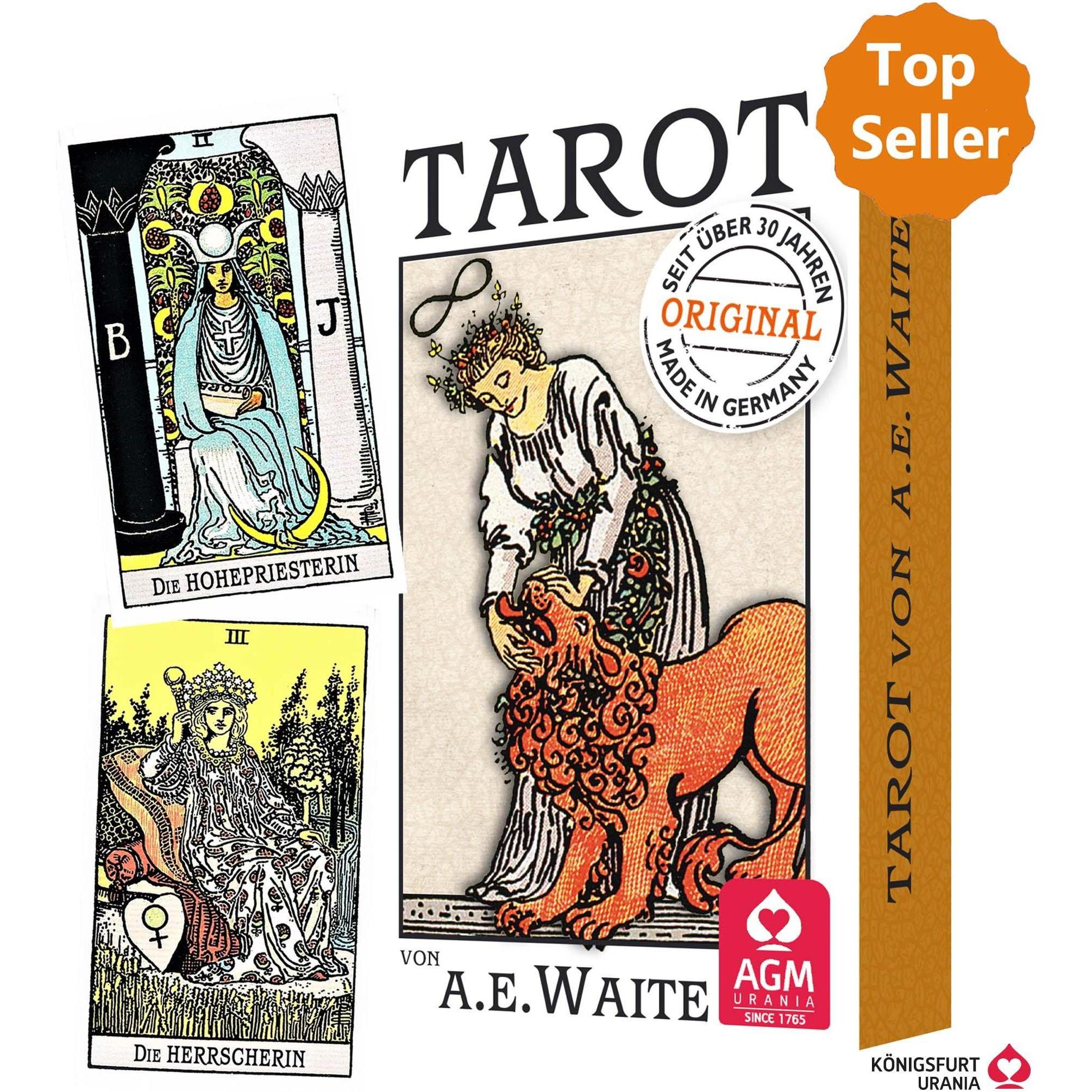 Thumbnail - Premium Tarot von A.E. Waite, Ratgeber von Arthur Edward Waite
