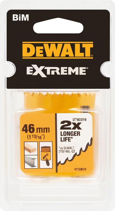 Actual product image DeWalt Hole saw (46 mm)