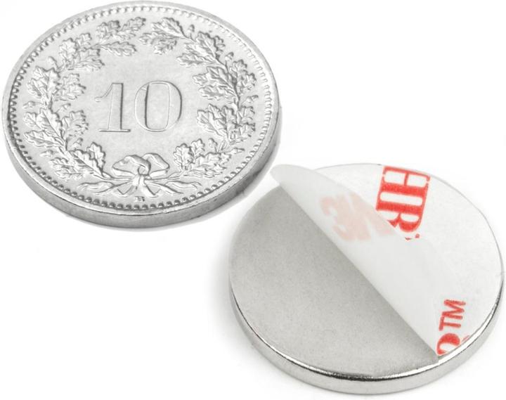 Image du produit Supermagnete Aimant de disque (10x)
