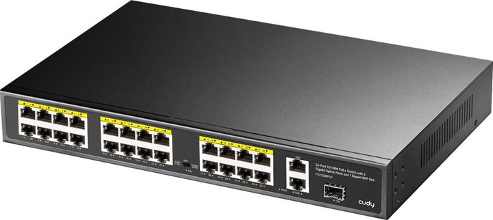 Produktbild Cudy FS1026PS1 Switch 24xFE PoE + 300W 1xSFP (24 Ports)