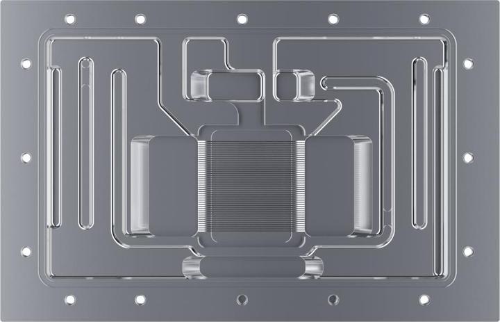 Actual product image Alphacool Ice block Aurora RX 7900XTX Red Devil with backplate