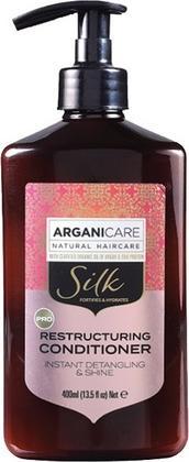 Arganicare ARGANICARE Silk Restructuring Conditioner odżywka rozplątująca włosy z jedwabiem 400ml (400 ml)