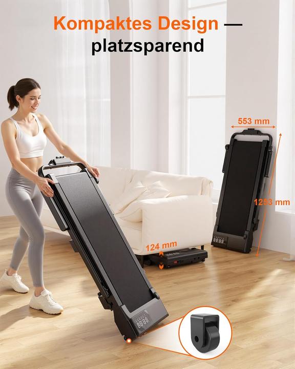 Image du produit Superun Walking Pad mit Steigung & App-Steuerung