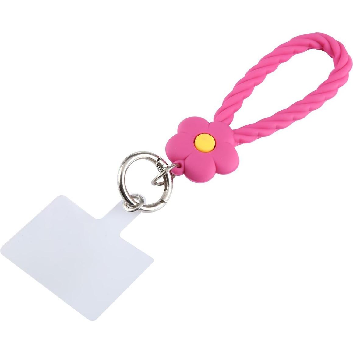 Handy Kette Band Schnur Universal Umhängeband für Handyhüllen Smartphone Nylon, Handykette, Rot