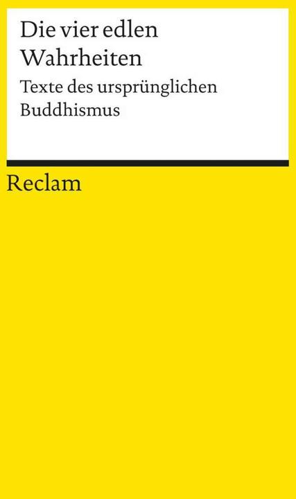 Produktbild Die vier edlen Wahrheiten (Deutsch, Klaus Mylius, 1998)
