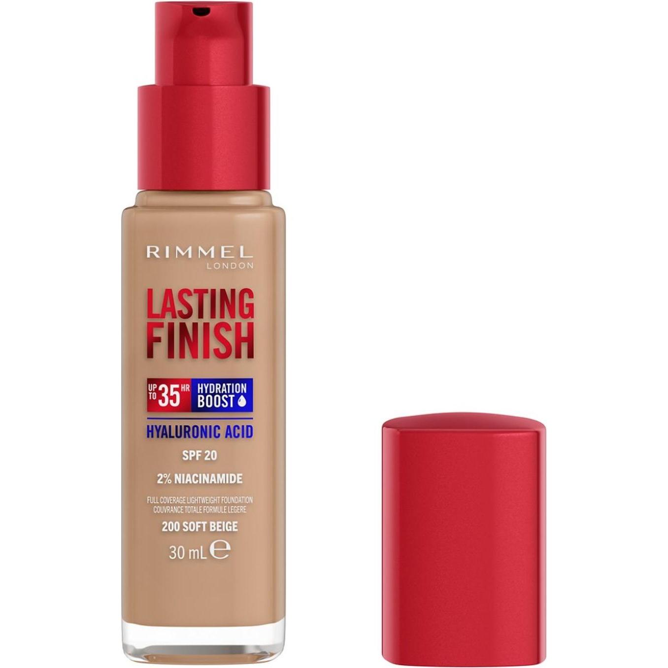 Thumbnail - Rimmel London, Foundation, Lasting Finish 35H (200 Soft Beige)