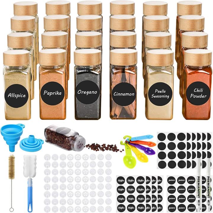Actual product image Twbest Gewürzgläser-Set (0.12 l)