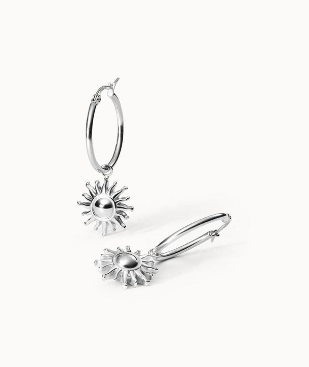 Immagine prodotto Purelei Orecchino da sole (Acciaio inossidabile placcato oro 18 carati, Argento, Acciaio inossidabile placcato oro rosa 18 carati)