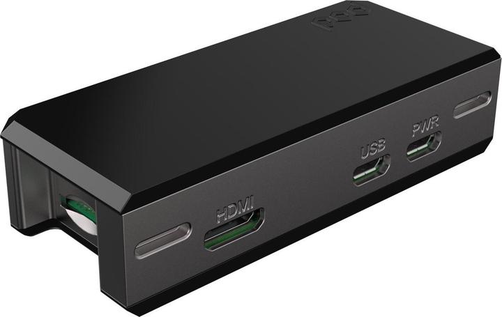 Image du produit POD Gehäuse für ZERO Boards, Aluminium, Passivkühlung, 5V 3A, austauschbare ABS Abdeckung