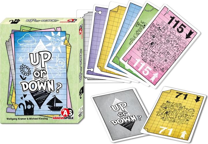 Actual product image Abacus Up or Down (German, 2 - 6 Players)