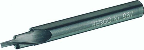 Hebgo Slot milling cutter for sealing profiles, carbide tipped