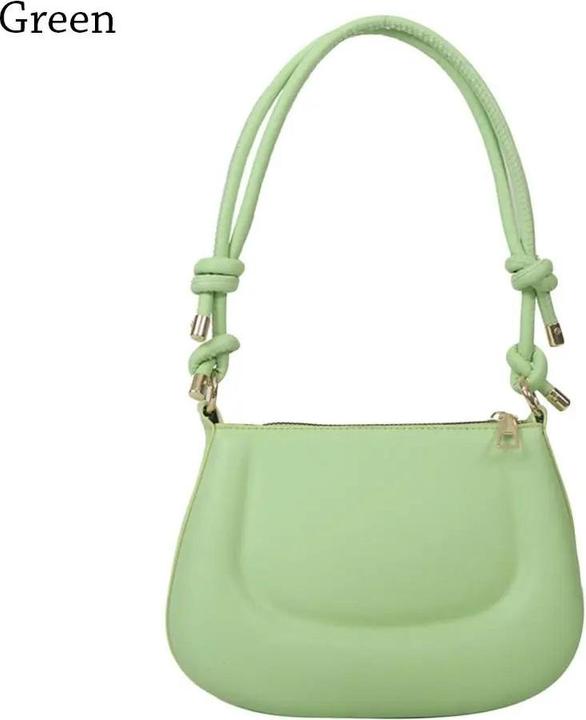 Actual product image Only-Bags.Store PU Leather Shoulder Bag Solid Colour Underarm Bag Messenger Bag Crossbody Bags