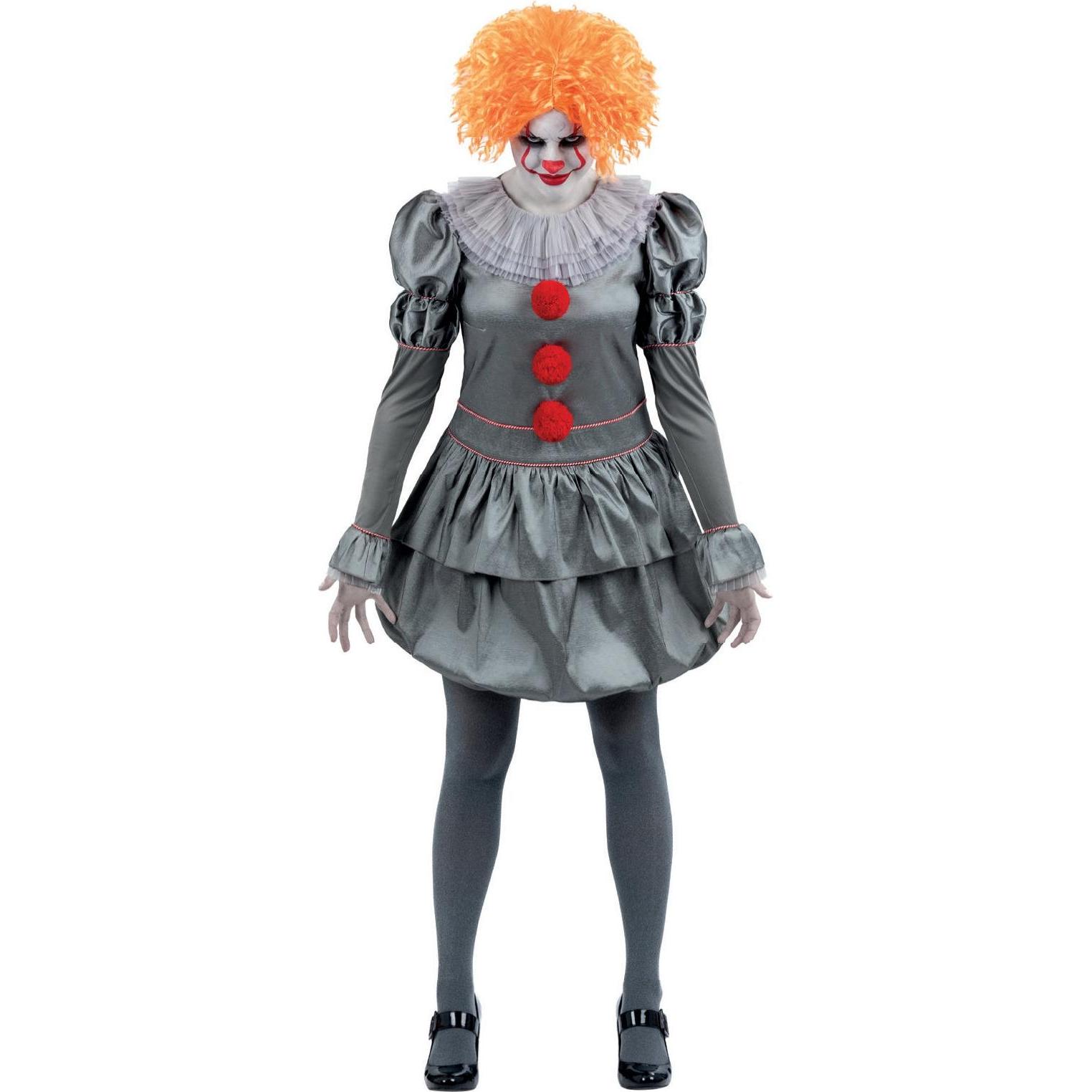 Smiffys Pennywise Chapter 2 Kostüm für Frauen (M)