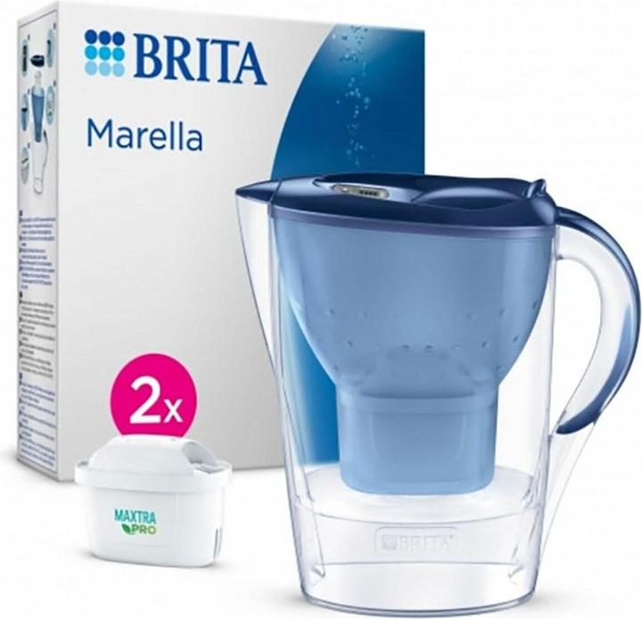 Brita Marella Blue Jug 2 Filters 2,4l Maxtra Pro (2.40 l)