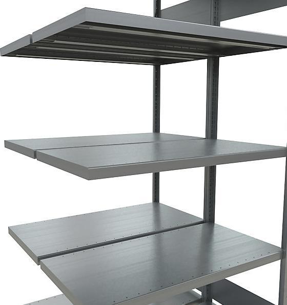 Actual product image eurokraft pro Boltless shelving, double row