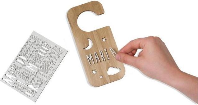 Actual product image Vintiun Door hanger butterfly nature personalizable