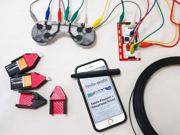 Actual product image Proto-pasta Conductive (PLA, 1.75 mm, 500 g, Black)