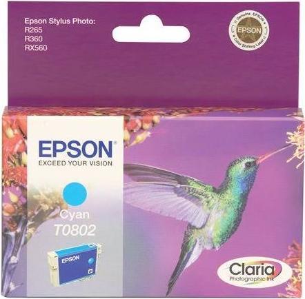 Actual product image Epson T0802 Claria Photographic (C)