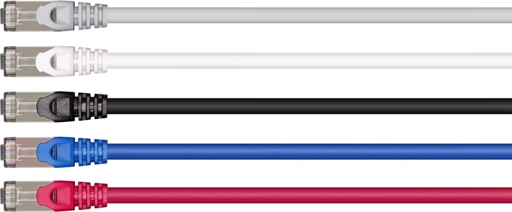 Produktbild Digitec Ethernet-Patchkabel RJ45 (S/FTP, CAT6a, 1 m)