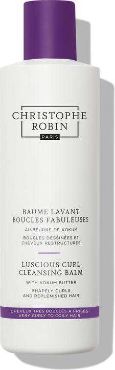 Christophe Robin Luscious Curl Cleaning Balm with Kokum Butter (250 ml, Liquid shampoo)