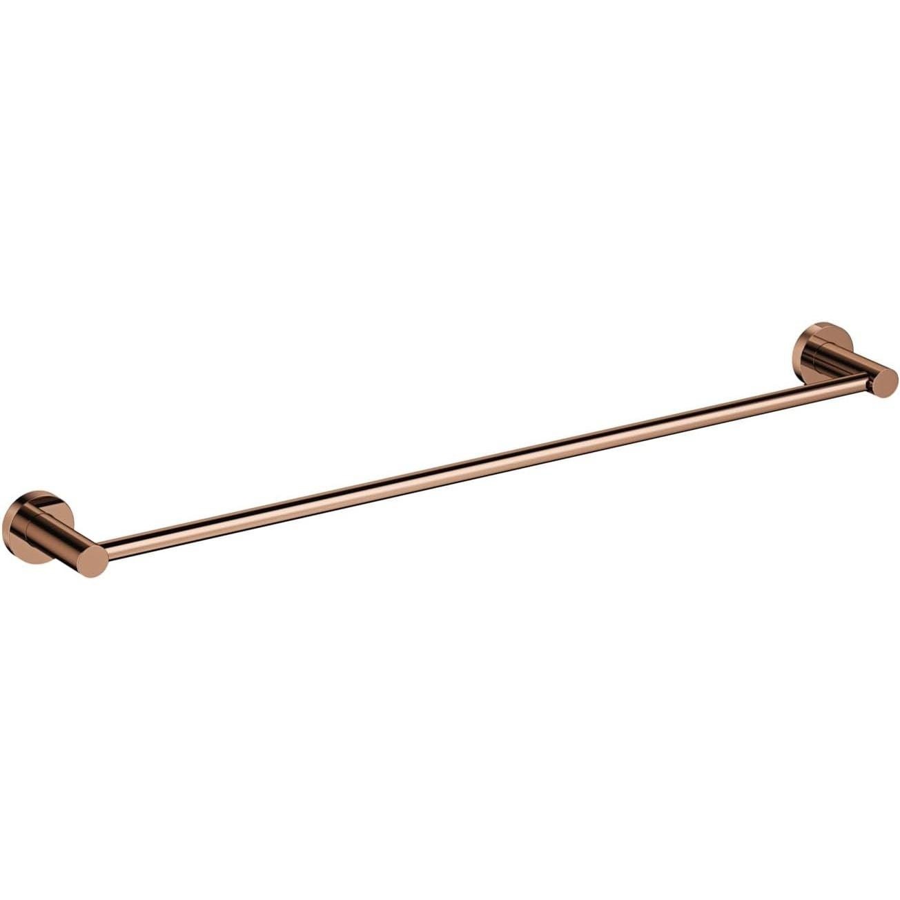 Omnires, Porta asciugamani + ganci per asciugamani, Modern Project Handtuchhalter 60 cm Kupfer