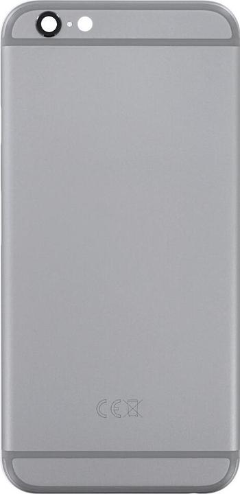 Actual product image OEM Replacement iPhone 6s back grey, without logo (iPhone 6s)