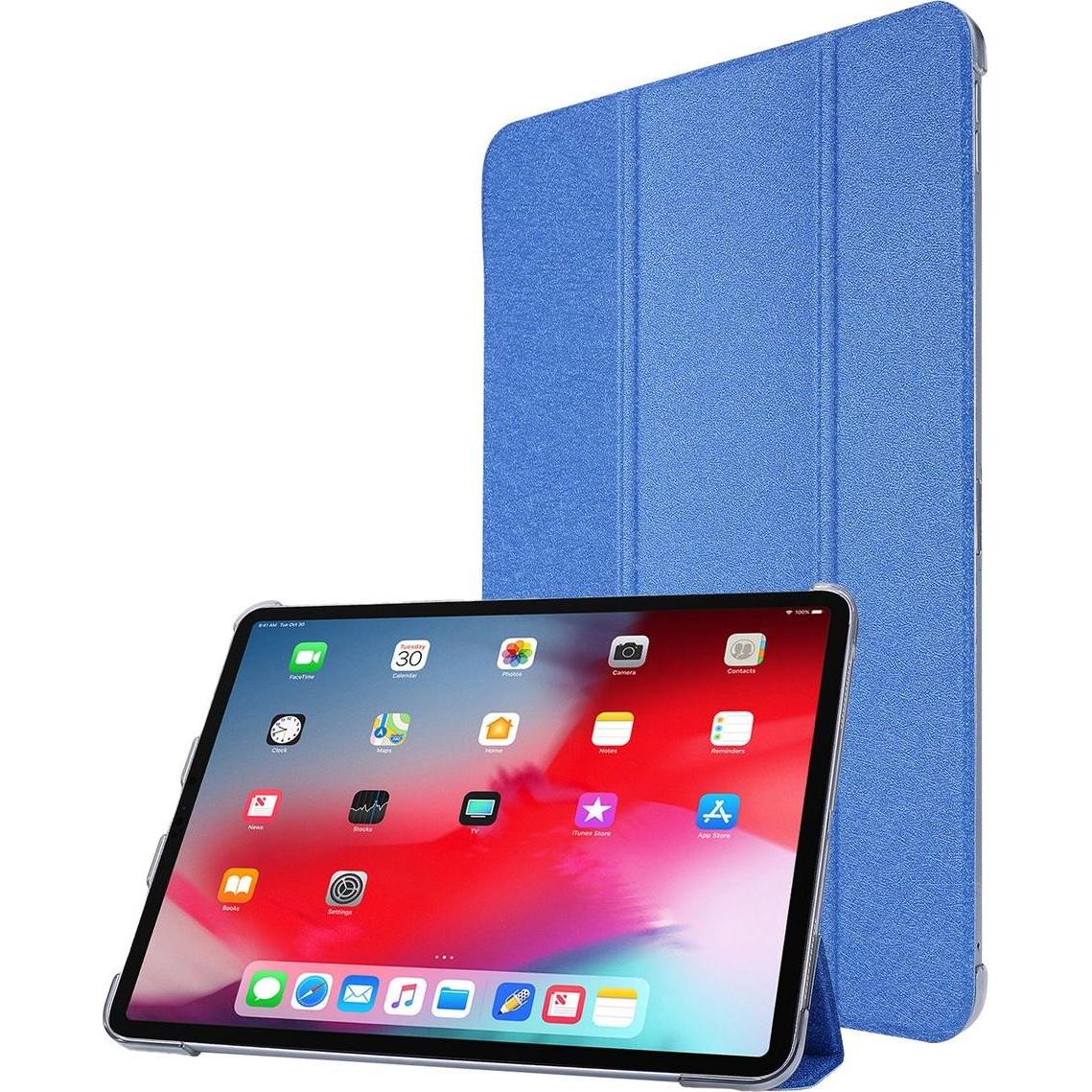Thumbnail - König Design Schutz Tablet Hülle für Apple iPad Pro 12.9 (2021) Case Cover Tasche Etuis Blau (iPad Pro 12.9 2021 (5. Gen...