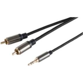 Thumbnail - Shiverpeaks BS20-32015. Anschluss 1: 3.5mm, Steckverbinder 1 Geschlecht: Männlich, Anschluss 2: 2 x RCA, Steckv (0.50 m,...