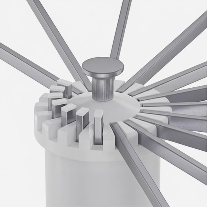 Produktbild Relaxdays Ausziehbarer Wäscheständer Oktopus