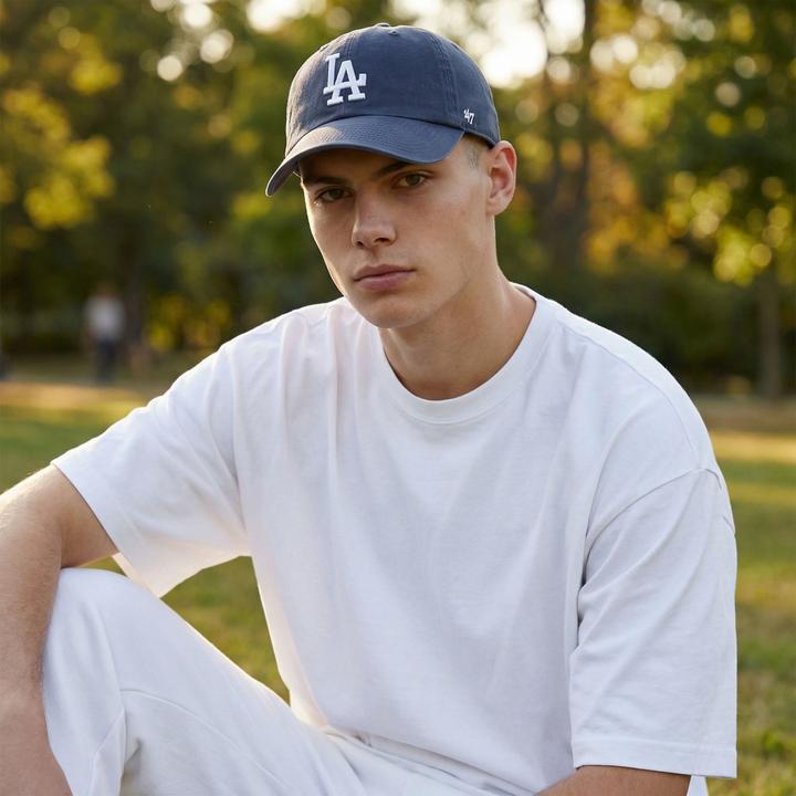 Produktbild 47 Brand Strapback Cap - Clean Up La Dodgers Vintage Navy (One Size)