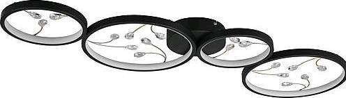 Produktbild Trio GROOVY LED CEILING 4 MATT B/G 642110432