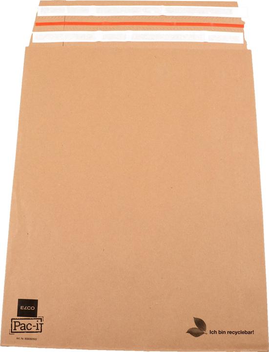Produktbild Elco Versandbeutel braun Kraft 135gm2 380x475x80mm, 100 Stk. (100 Stk.)